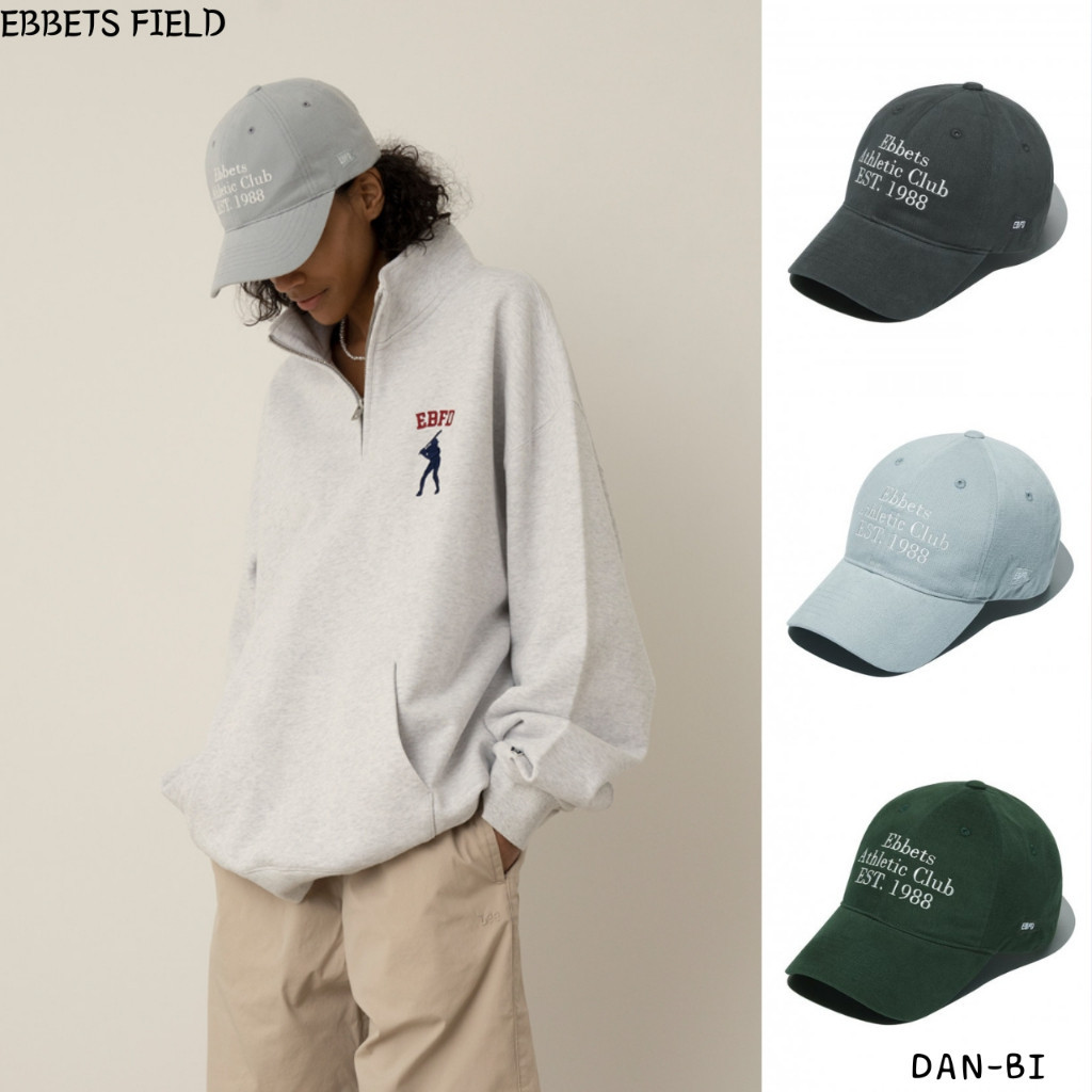 [EBBETS Field] หมวกแก๊ป 1988 ของแท้ 3 สี 100% สําหรับเล่นกีฬา