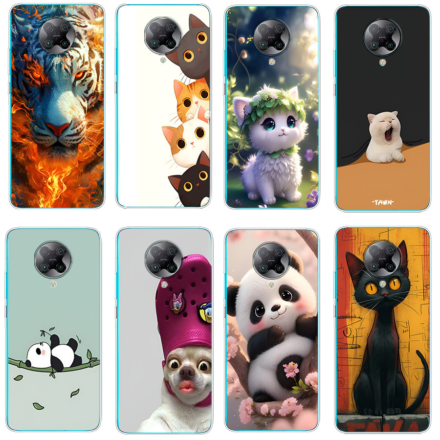 เคสสําหรับ xiaomi poco F2 pro redmi k30 pro Soft Case TPU พิมพ์ฝาครอบโทรศัพท์