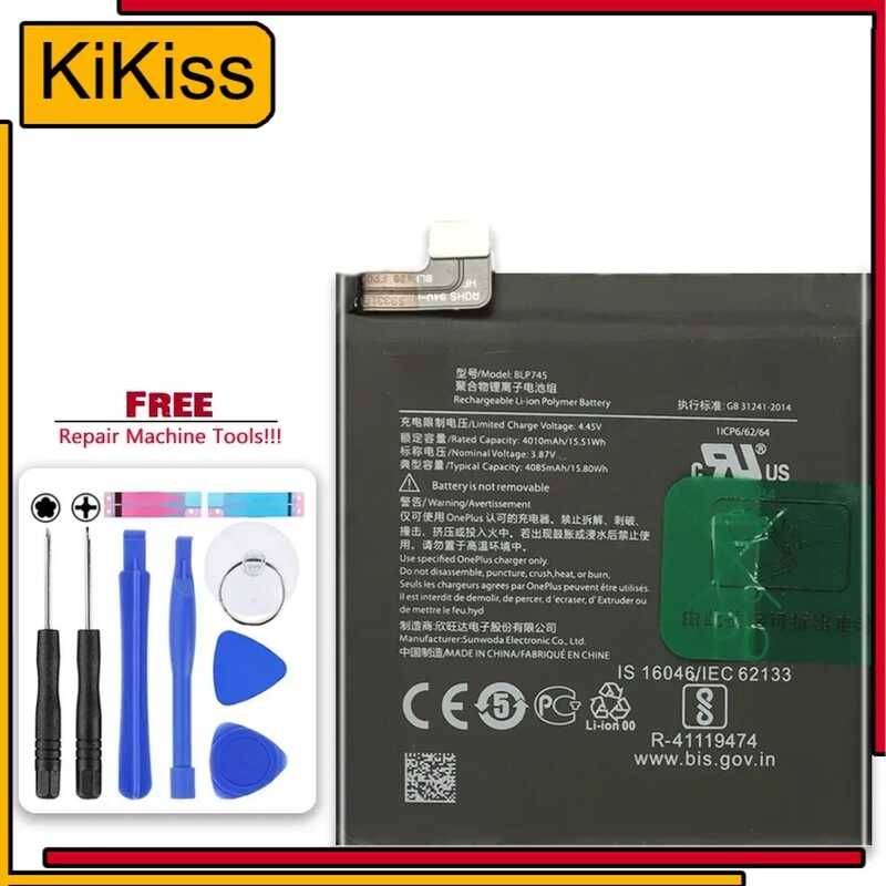 แบตเตอรี่หนึ่งพลัส 1 2 3T 5 5T 6 6T 7/7 Pro 7T 8/8 Pro BLP637 BLP633 BLP685 BLP699 BLP743 BLP745