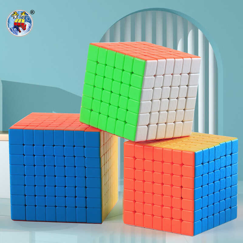 LY รูบิค SENGSO 6X6 7X7 8X8 TANK ซีรีส์ หลัก เรียบ รูบิค เกมสมอง ข