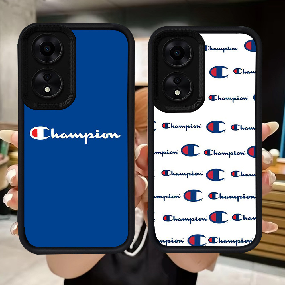 Q87 Champion_Drawing soft Casing สําหรับ OPPO A38 A18 A58 A98 A17 A60 A17K A78 5G