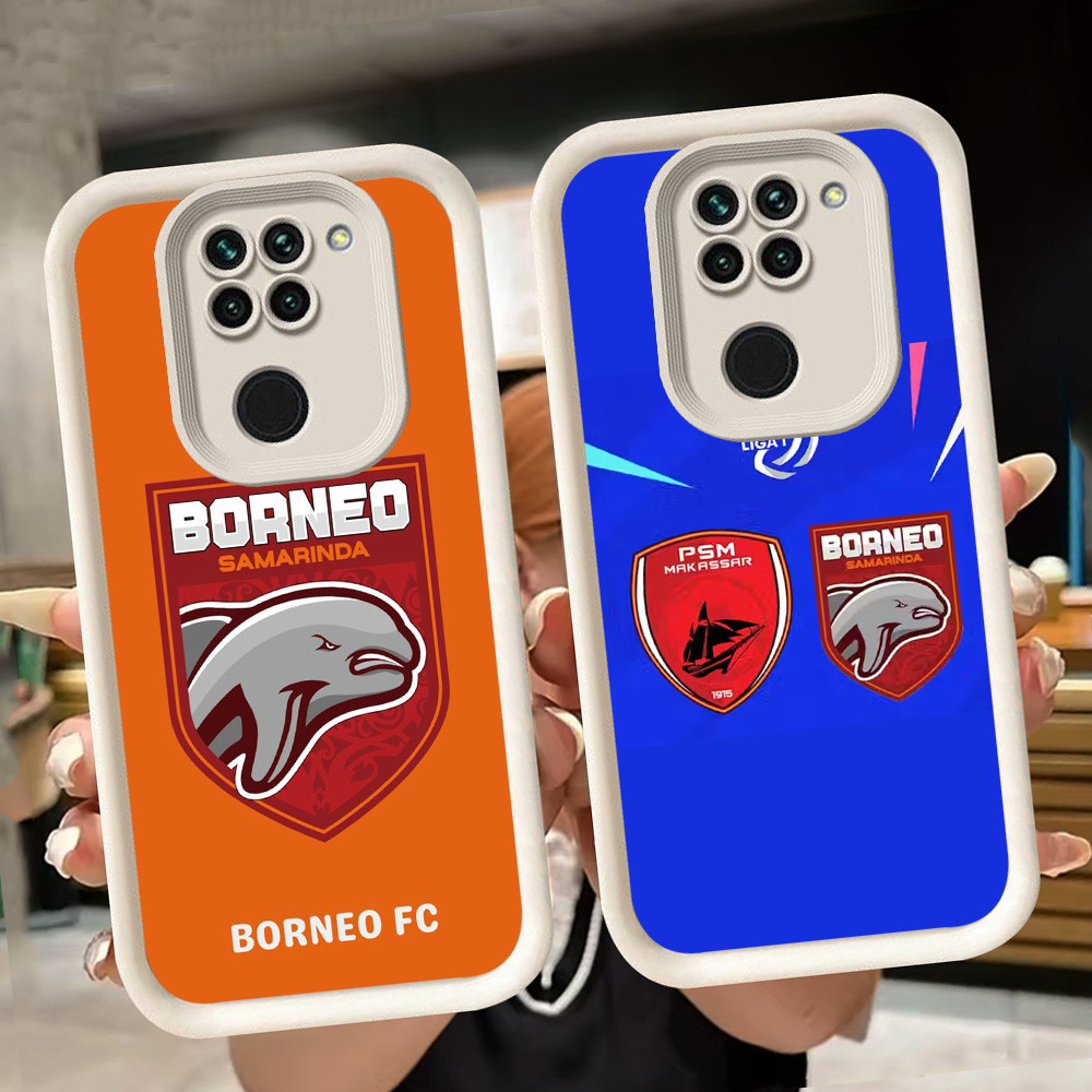 ปลอกอ่อนสําหรับ Xiaomi Redmi Note 9 8 9S Pro Max สีขาว Q85 Borneo FC