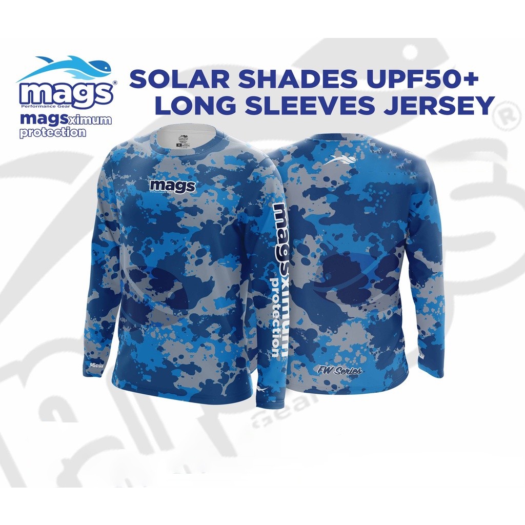 MAGS PG Solar Shades UPF50+ เสื้อเชิ้ตแขนยาว
