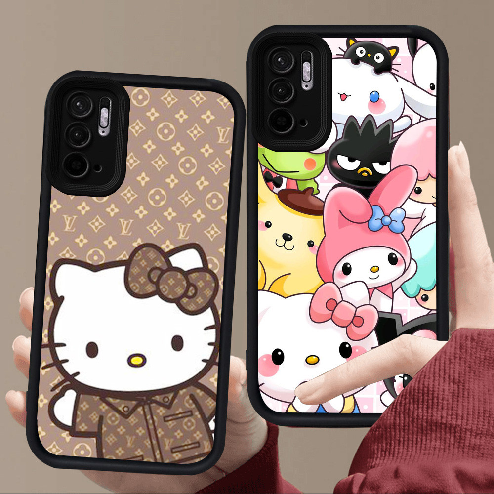 E71 Snoopy Kitty สําหรับซิลิโคนสีดํา Xiaomi Redmi หมายเหตุ 11 10 10s 11T 10T SE 11s Pro 5G