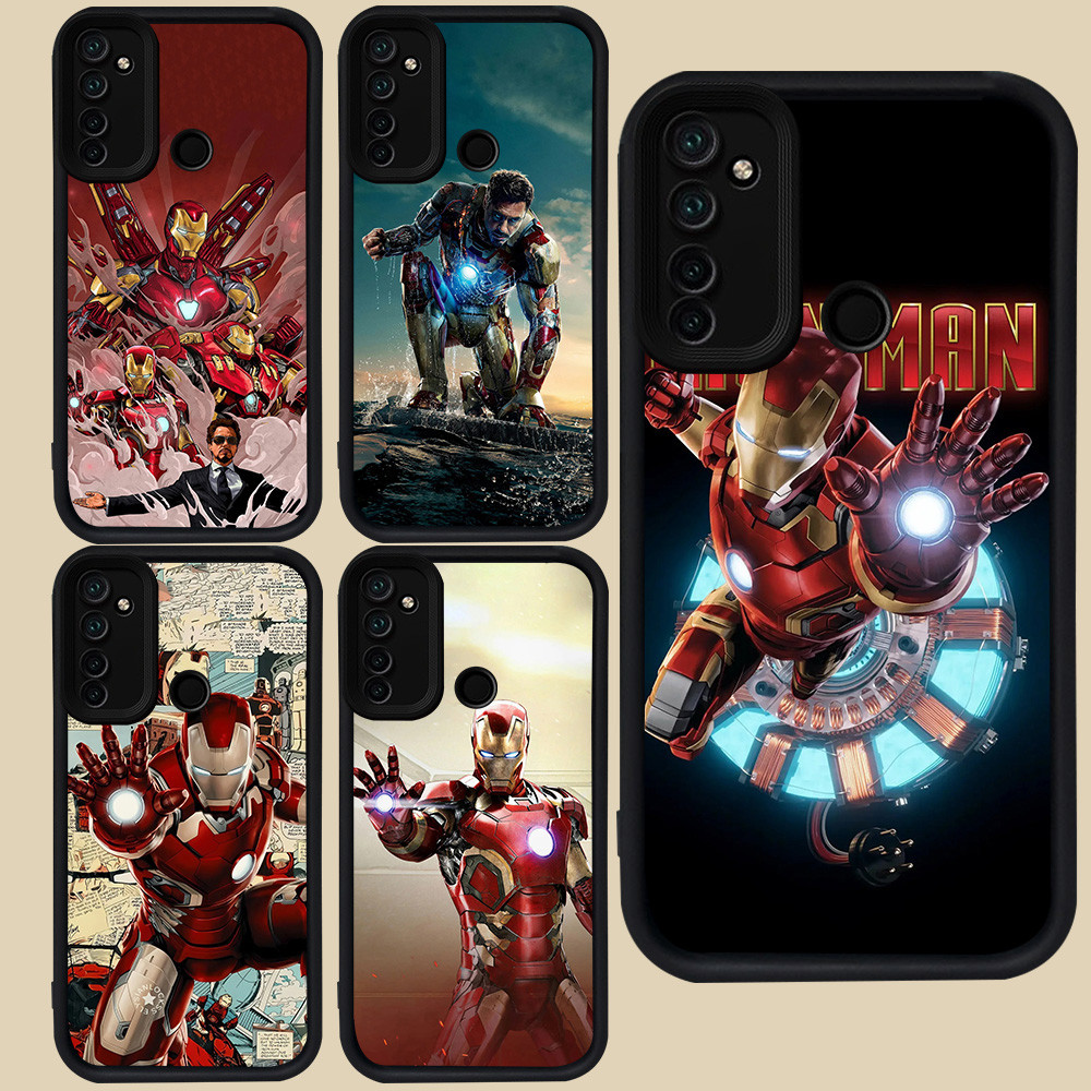 ปลอกสีดําสําหรับRealme 14T 14X 14 C71 C73 C2 C2s 5s Narzo 10A 20A 7i 10 C17 C75 5 9i 5i 6i R74 Iron 