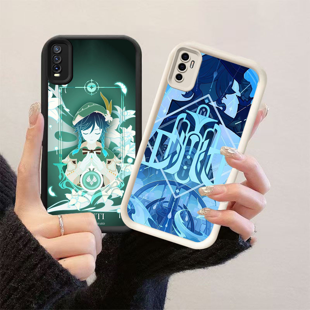 YZ-43Genshin Impact Cool Casing สําหรับ VIVO iQOO S1 Y20i Y12S Y20S Y20 Y11S 13 Pro 5G