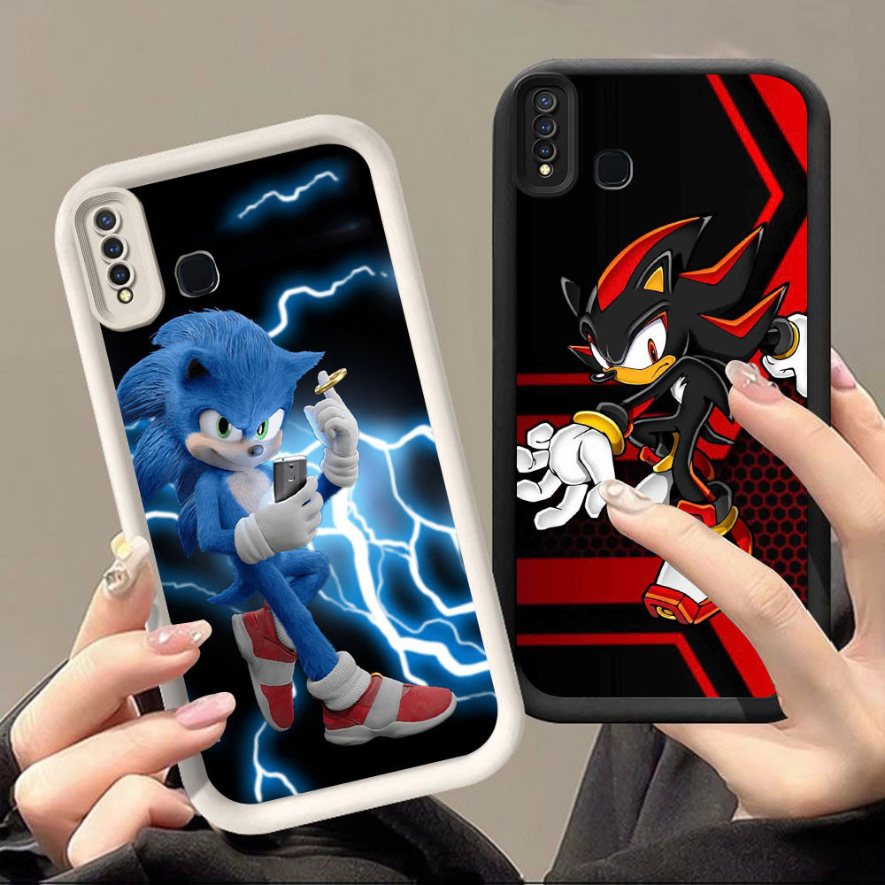 DF-101 Sonic หรูหราปลอกอ่อนสําหรับ VIVO Y17 Y12 Y50 Y30 Y15 Z1 Y19 V15 Pro