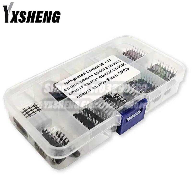DIP ชุดวงจรรวม 50 ชิ้น CD4001 CD4011 CD4012 CD4013 CD4017 CD4021 CD4025 CD4026 CD4027 CD4028