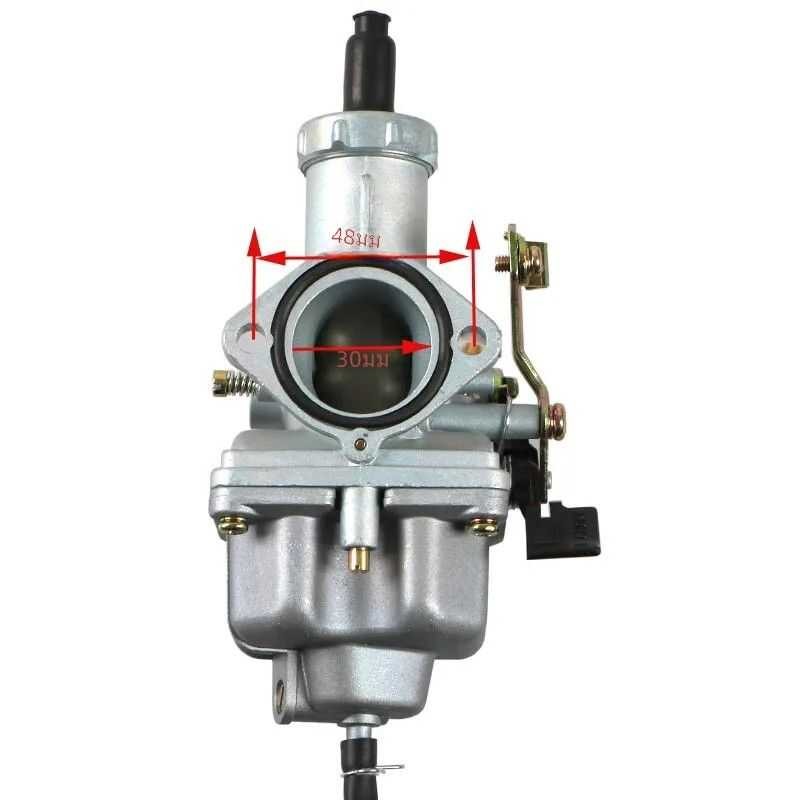 ▲ CG200 รถจักรยานยนต์ PZ30 คาร์บูเรเตอร์สําหรับ Honda 175 200 200cc รถจักรยานยนต์ ATV Dirt PIT BIKE
