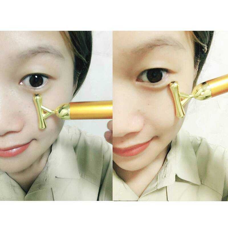 เครื่องนวดสีไฟฟ้า (Search Word v Facial Physical Face-lifting Handy Tool Lifting Firming Beauty Inst