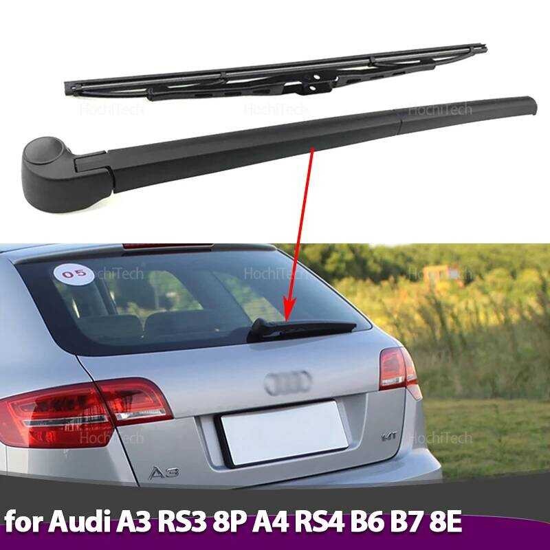ด้านหลังใบปัดน้ําฝนกระจก Tailgate หน้าต่างฝนแปรงสําหรับ Audi A3 RS3 8P A4 RS4 B6 B7 8E 8E9955407อุปก