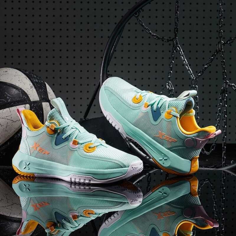 ❤ Xtep รองเท้าบาสเก็ตบอลผู้ชาย ทนต่อการสึกหรอ กันลื่น รองเท้าต่อสู้จริง