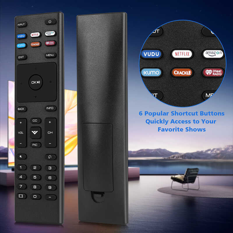 XRT-136 XRT122 XRT270 XRT136 เหมาะสําหรับ Ruixuan VIZIO รีโมทคอนโทรลทีวี