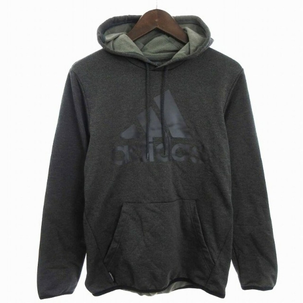 Adidas ESSENTIALS LIGHT SWEAT HOODIE GREY S ส่งตรงจากญี่ปุ่น มือสอง
