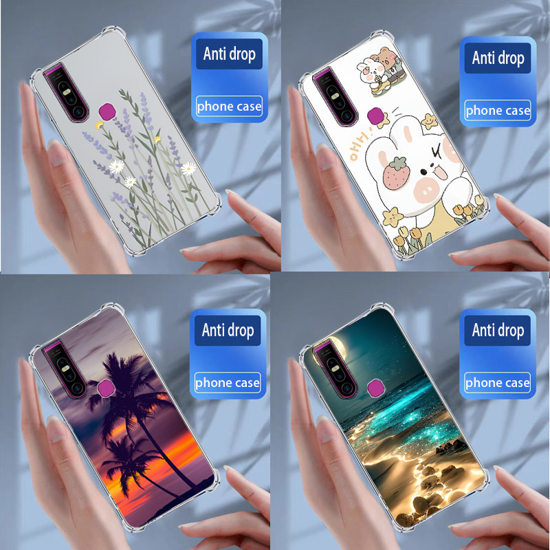 เคสสําหรับ infinix S5 pro/X660/X660C ซิลิโคนอ่อนนุ่ม TPU ปลอกเคสโทรศัพท์ฝาครอบ