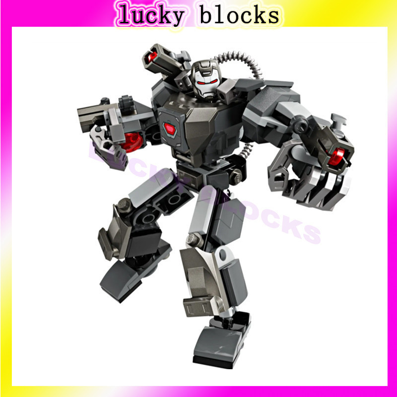 Marvel Series Avengers War Machine Armor 76277 Building Block Assembly เครื่องประดับของเล่นเพื่อการ