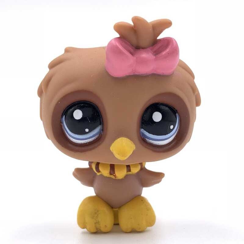 ❤ Vgxfd LPS CAT Rare Littlest Pet Shop Toys Cute Animal Toy Bird Flamingo Hedgehog Dragoy Rabb