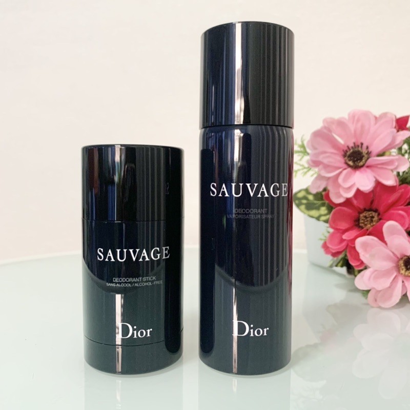 ♞,♘,♙แท้ Dior sauvage deodorant spray & stick 150ml สเปรย์ระงับกลิ่นกาย
