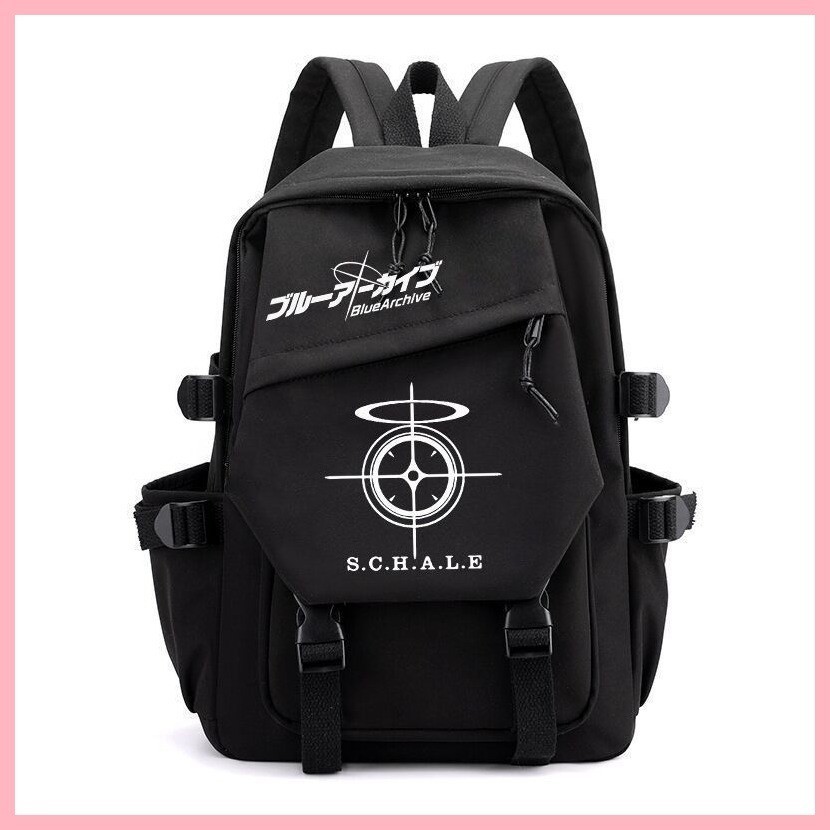 กระเป๋าเป้สะพายหลัง Azure Blue Archive Takanashi Hoshino Sunaokami Shiroko Sorasaki Hina Izayoi Non