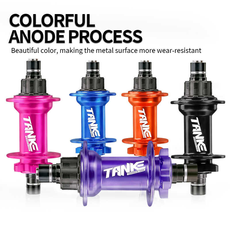 TANKE 5A3 Dirty Jump Hub ความเร็วเดียว Loc CNC อลูมิเนียมขัด 32 หล