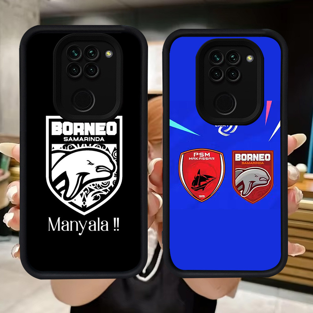 Q85 Borneo FC soft Casing สําหรับ Xiaomi Redmi Note 9S 9 8 Pro Max
