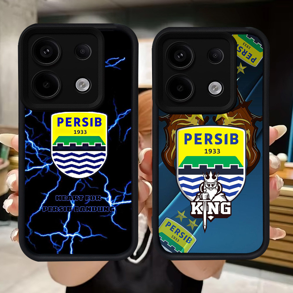 Q86 Persib ปลอกอ่อนสําหรับ Xiaomi Redmi 15C POCO M7 X6 13T 13C หมายเหตุ 13 M6 Neo Pro Plus 5G