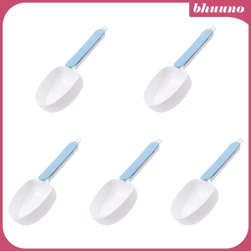 5 Bhuuno Pieces Pet Food Spoon Multiuse Laundry Powder Scoop Buffet Restaurant
