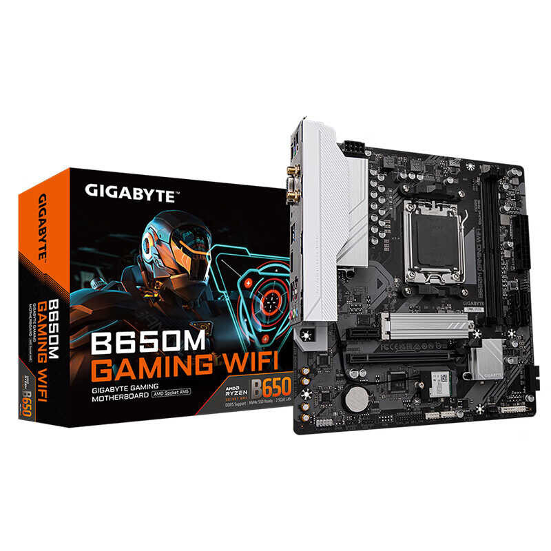 GIGABYTE/GIGABYTE B650M GAMING WIFI เมนบอร์ด DDR5 เหมาะสําหรับ AMD CPU AM5