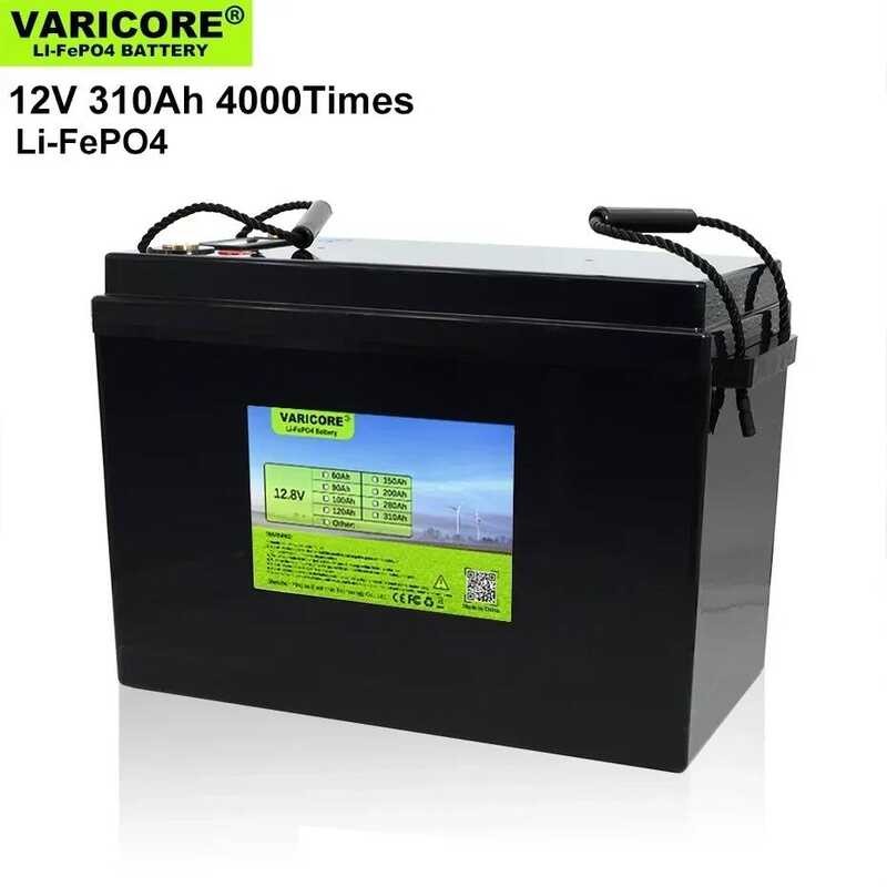 แบตเตอรี่ LiFePO4 200Ah 12V 280Ah 310Ah 12.8V ลิเธียมไอออนฟอสเฟต สำหรับรถบ้าน รถกอล์ฟ รถออฟโรด