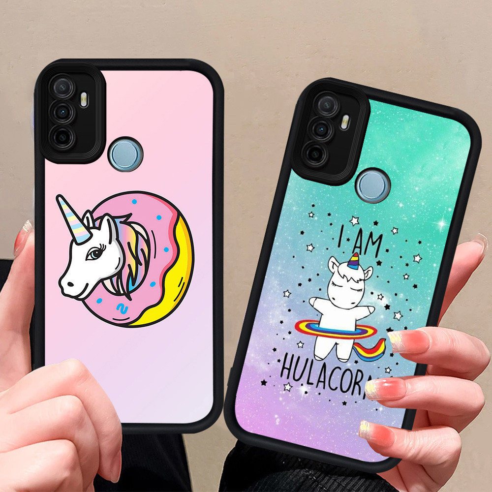 R85 เคสยูนิคอร์นน่ารัก OPPO A53s A32 A11S A33 A53 2020