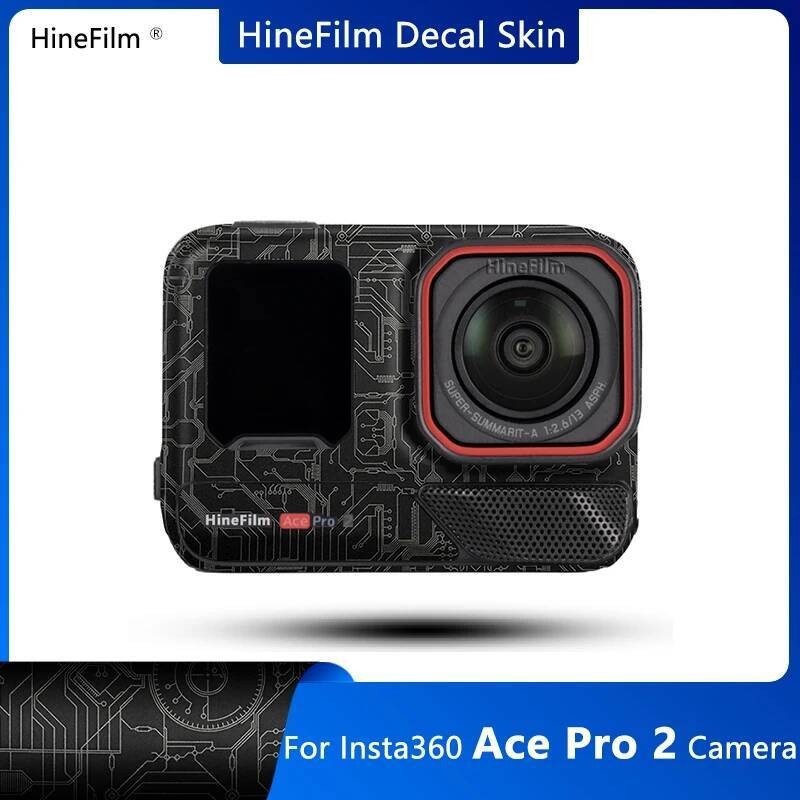 NIT Hinefilm Skin สําหรับ Insta360 Ace Pro 2 กล้องสติกเกอร์สําหรับ Insta 360 AcePro2 ฟิล์มป้องกัน In