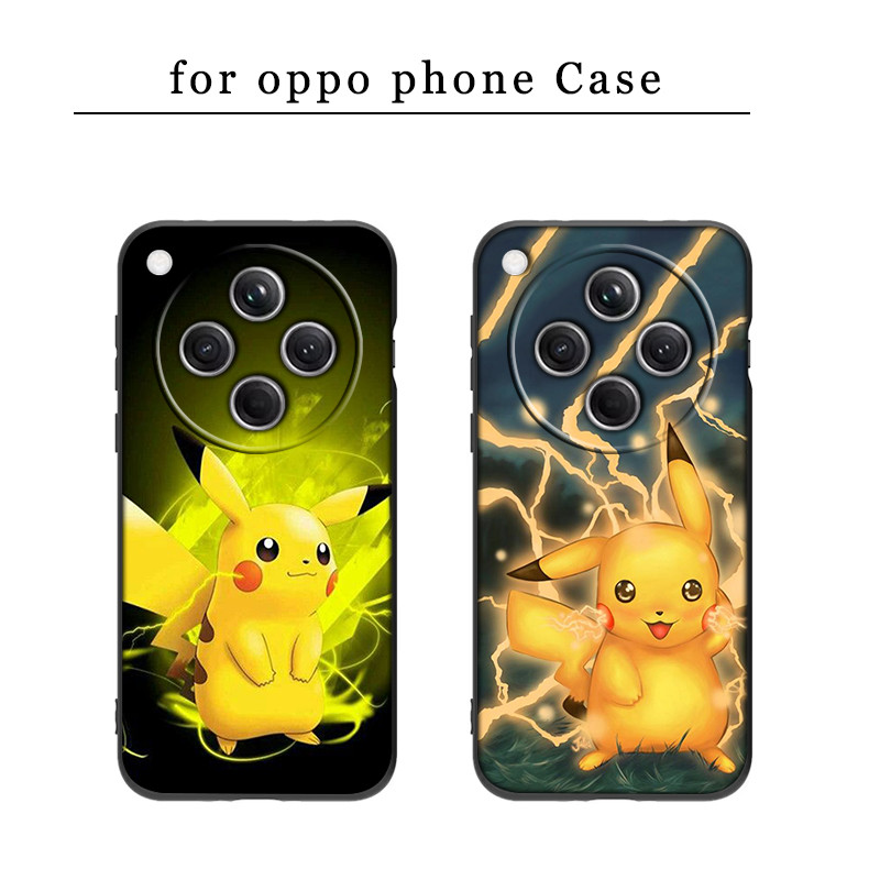 LH216 Pikachu Pokemon OPPO Find X3 Neo Pro F11 A9 2019 R9 F1 Plus Reno 5 6 Lite Pro Plus 2Z 2F 3 5K 