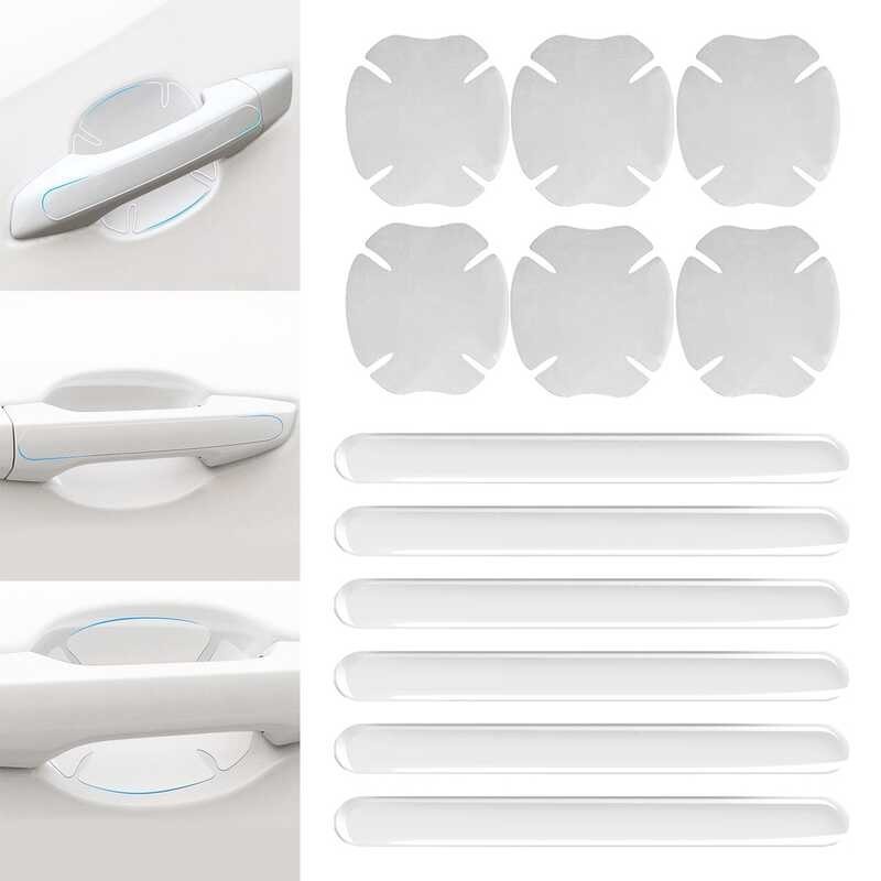 ฟิล์มป้องกันมือจับประตูรถยนต์ สําหรับ Byd Atto 3 Yuan Plus 6 ช