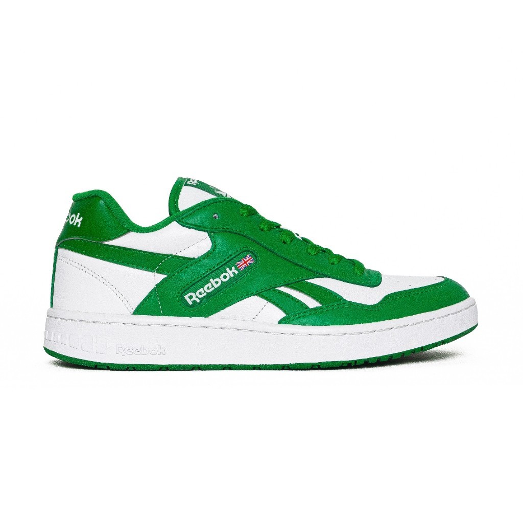[สินค้าของแท้] - Reebok BB 4000 MU White Glen Green Shoes GW87