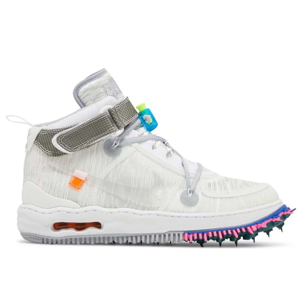 ♞,♘Nike Air Force 1 Mid x Off-White (WHITE)