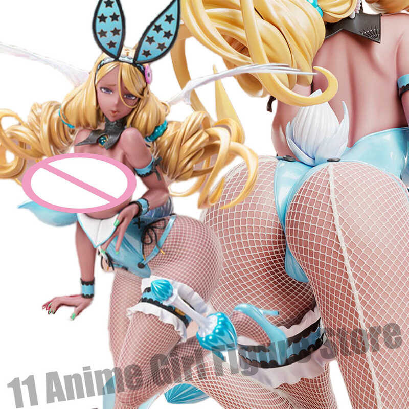 16Cm ญี่ปุ่นเซ็กซี่หุ่นสีดำผิวร้อนๆ Akutsu Kirara Pvc Acrion หุ่น