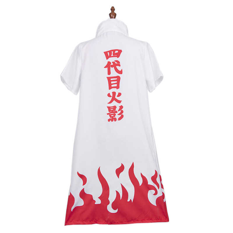 Minato Namikaze Cosplay From Naruto Costumes 4Th Hokage Cloak Cape Cosplay Costume Outfit