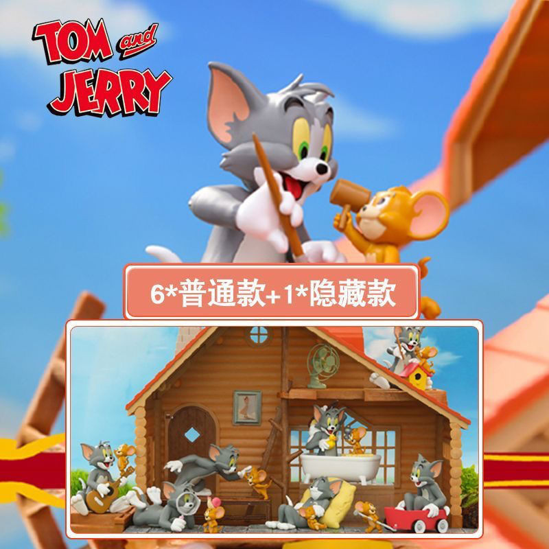 【OMG】 tom and jerry 52toys tom and jerry figure tom and jerry กล่องสุ่ม tom and jerry พวงกุญแจ ตุ๊ก