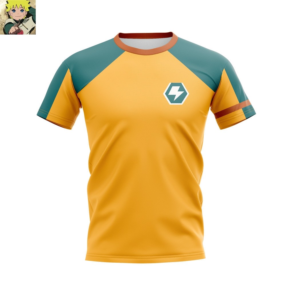 เสื้อยืดแขนสั้นคอกลมกีฬา Endo Inazuma Eleven (Super Eleven) เสื้อยืดเครื่องแบบ - Gonji