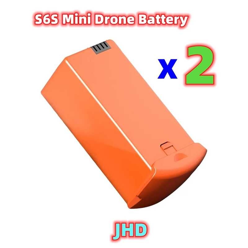 Δ JHD สำหรับ S6s Mini Camera Drone Battery อุปกรณ์เสริมแบตเตอรี่ Lip