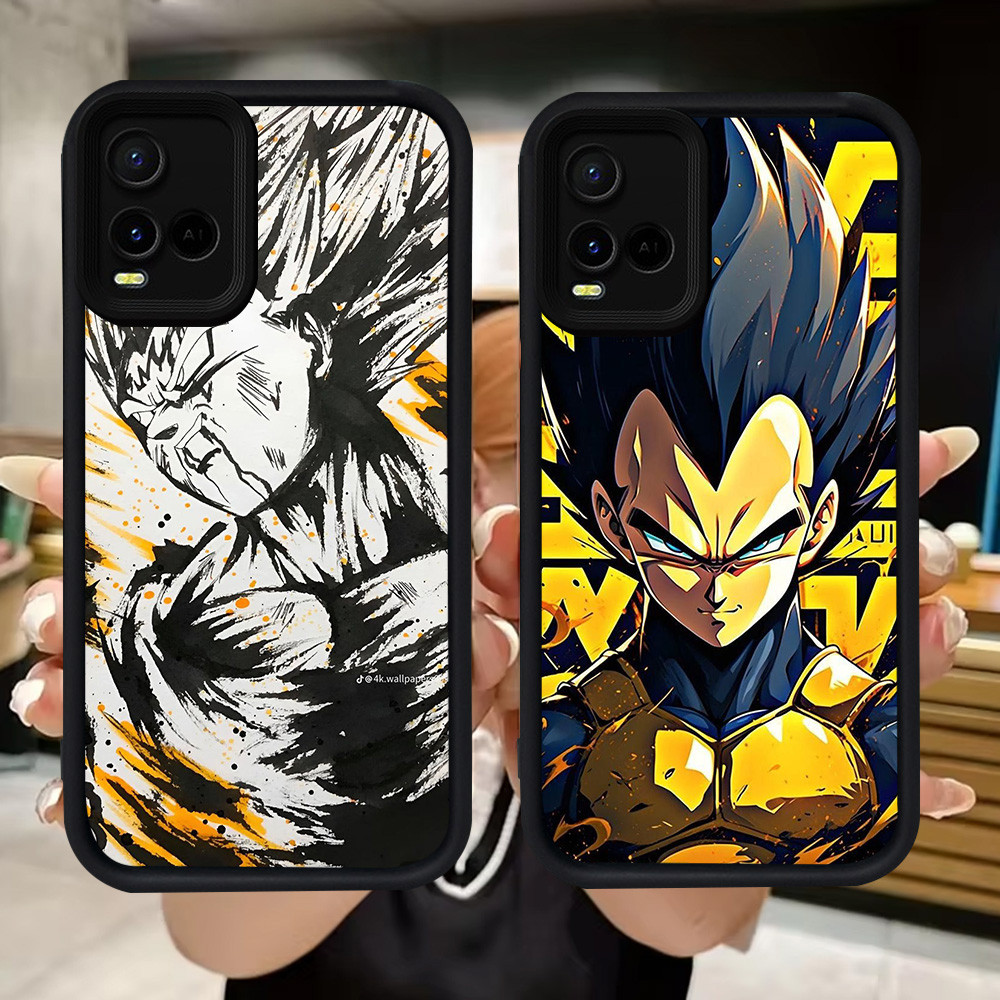 Q66 Dragon Ball Vegeta soft Casing สําหรับ VIVO V30E Y21s V20 V21 Y02S Y21 Y21t Y02a Y33E Y02 V30 Y2