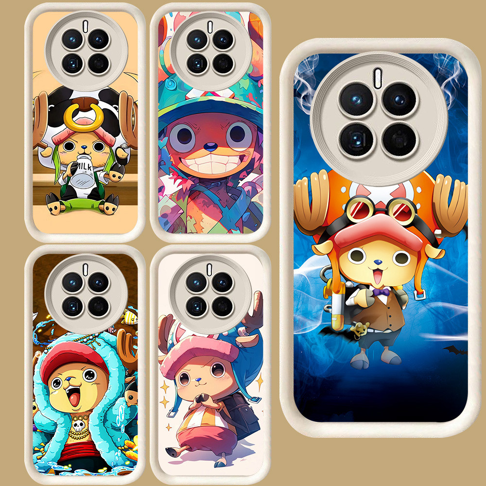 R57 One Piece Chopper Casing สําหรับ Realme Narzo 70 12 13 N65 12X Plus Pro Lite 5G สีขาว