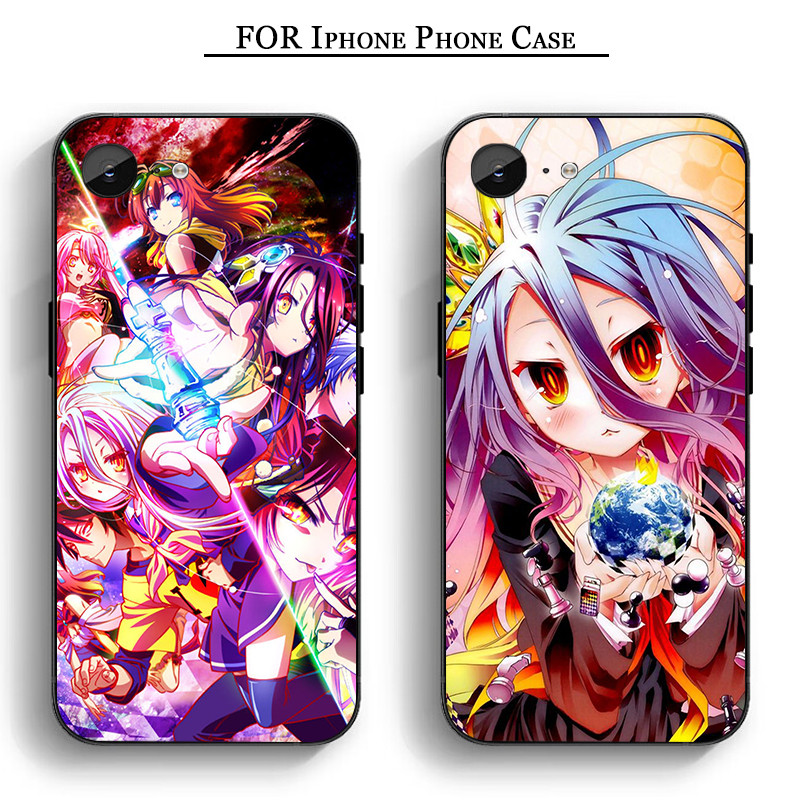 LH208 NO GAME NO LIFE iPhone 11 12 Pro Max Mini 6 7 8 Plus Plus 6S X XS Max XR SE Soft Case
