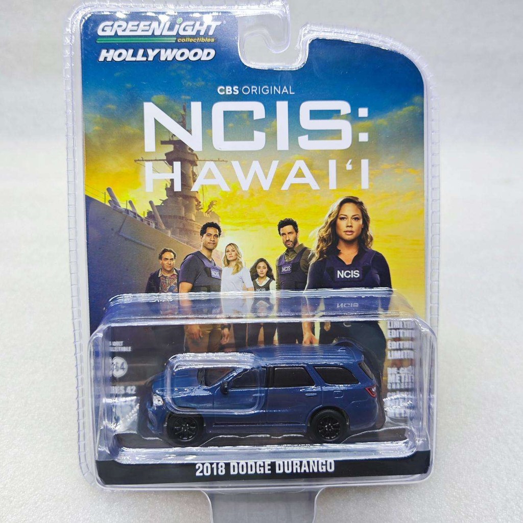 แสงสีเขียว 1: 64 Hollywood Series 42NCIS: Hawaii-2018 Dodge Durango GT Blacktop