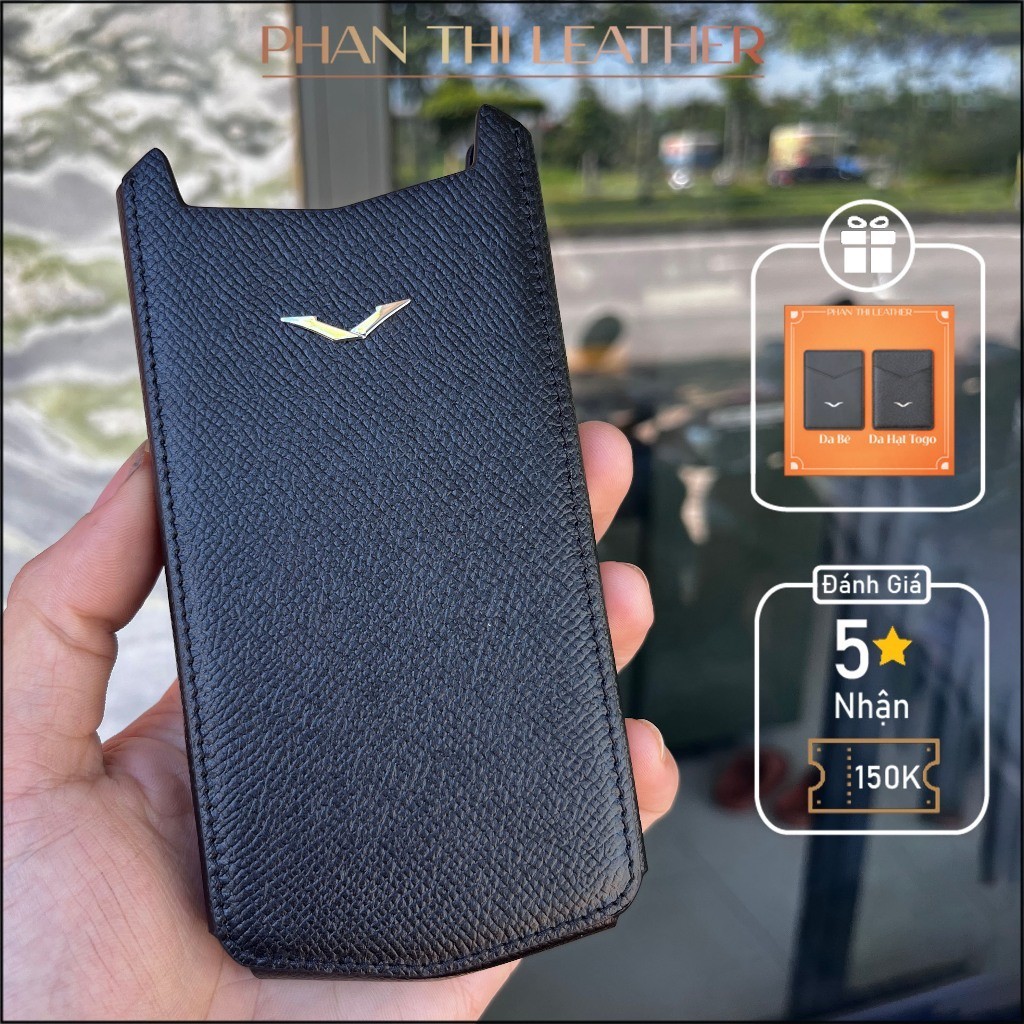 Vertu Aster P Leather Epsom Phone Case Draw Box Model