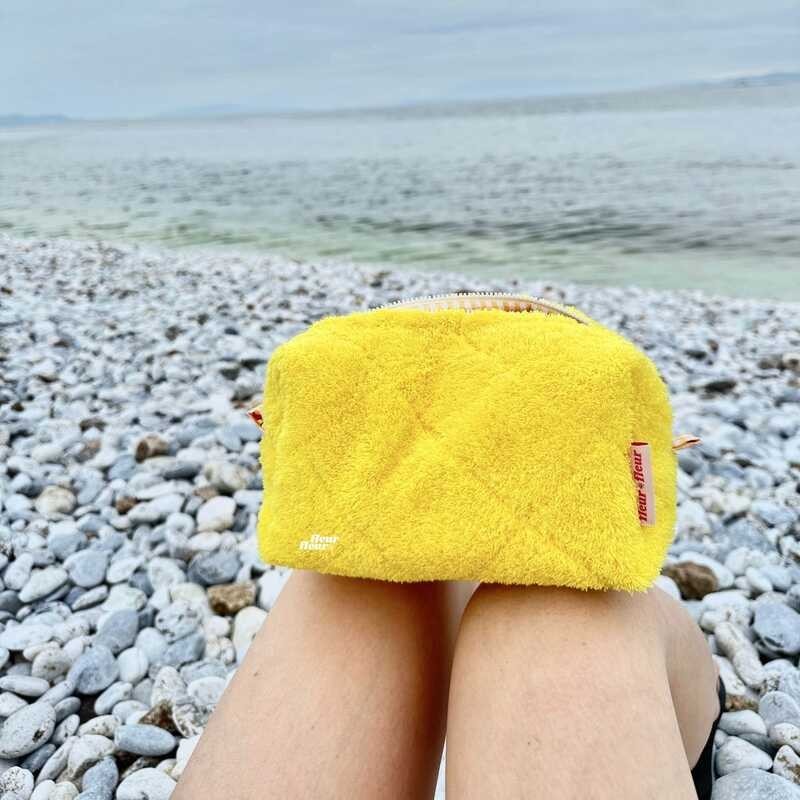 (จัดส่ง 24July24)Suower Terry Pouch กระเป๋าเครื่องสำอาง