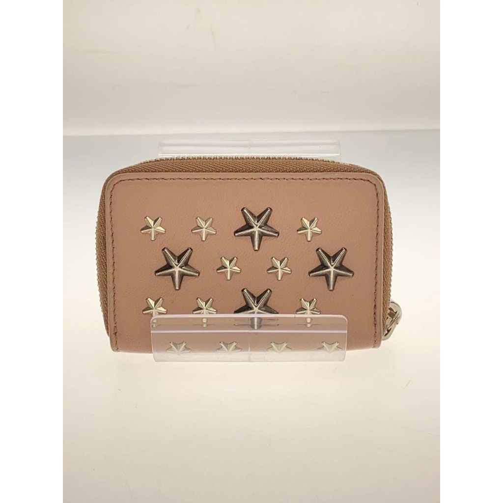 Jimmy Choo :CASE MY OH Coin Wallet Purse mm หนังผู้หญิงส่งตรงจากญี่ปุ่นมือสอง
