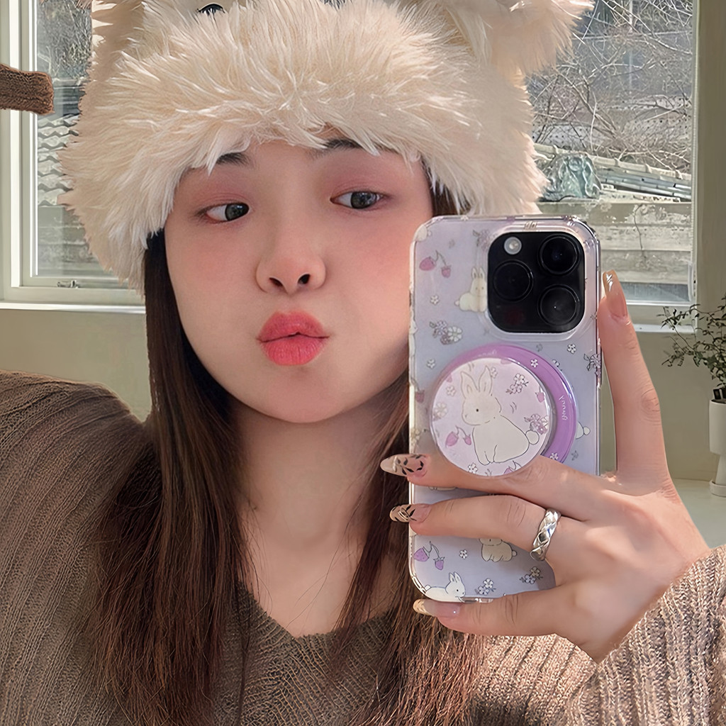 CX43-1 For iPhone 17 16 15 14 13 12 11 Pro Max Mini XS Max XR X 7 8 Plus SE2 SE3 With magnetic stand