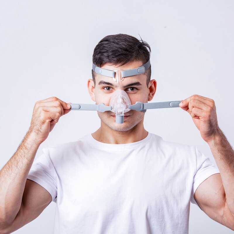 Bmc Nm4 หน้ากากปิดจมูก สําหรับใบหน้า พร้อมหมวก และ SML 3 ป