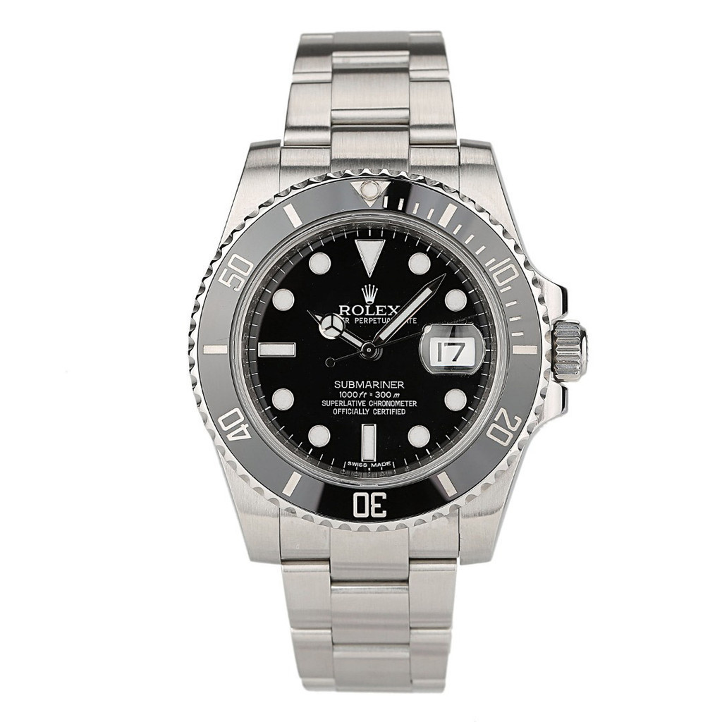 Rolex Rolex Rolex Submariner Black Water Ghost นาฬิกาผู้ชายกลไกอัตโนมัติ116610แอลเอ็น
